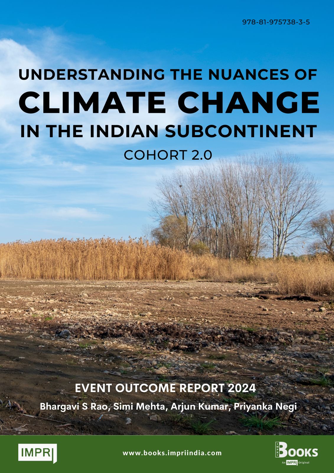 Understanding the Nuances of Climate Change in the Indian Subcontinent: Cohort 2.0 - Event Outcome Report
