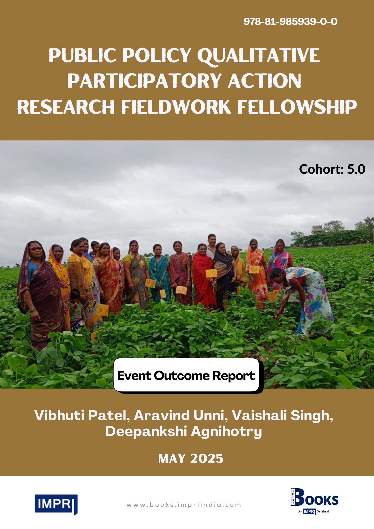 Public Policy Qualitative Participatory Action Research Fieldwork Fellowship – Cohort 5.0: Event Outcome Report